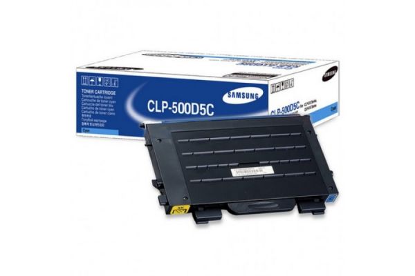 Заправка картриджа Samsung CLP-500 / 500N / 550 / 550N (CLP-500D5C) синий (5000 стр.)