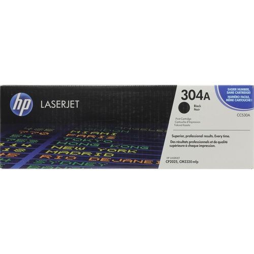 Заправка картриджа HP Color Laser CP2025/CM2320 304A (CC530A) черный (3500 стр)