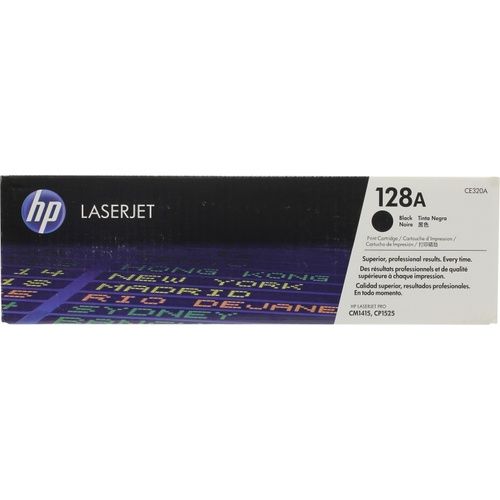 Заправка картриджа HP Color Laser Jet Pro CP1525/Pro CM1415 128A (CE320A) черный (2000 стр)