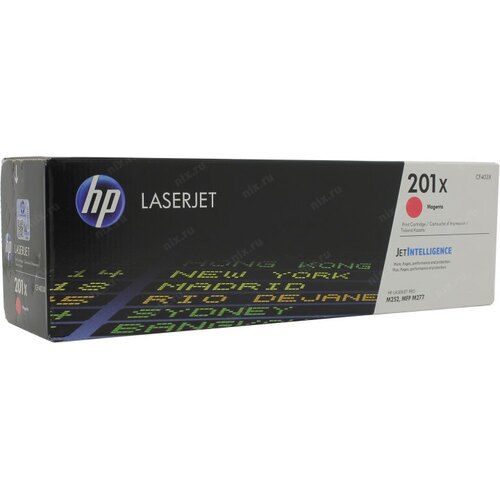Заправка картриджа HP Color Laser Jet Pro M252/277 201X (CF403X) пурпурный (2300 стр)