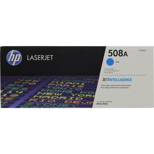 Заправка картриджа HP Color Laser Jet Pro M552/553 508A (CF361A) голубой (5000 стр)