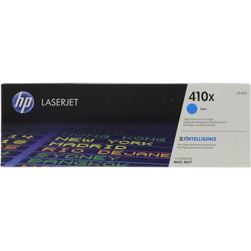 Заправка картриджа HP Color Laser Jet Pro M425/477 410X (CF411X) голубой (5000 стр)