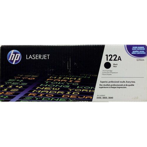 Заправка картриджа HP Color Laser Jet 2550/2820/2840 122A (Q3960A) черный (5000 стр)