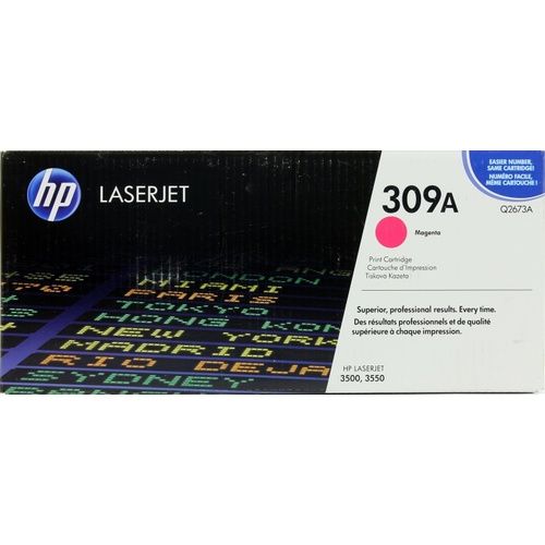 Заправка картриджа HP Color Laser Jet 3500/3550/3700 309A (Q2673A) пурпурный (4000 стр)