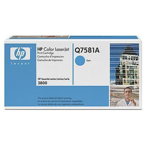 Заправка картриджа HP Color Laser Jet 3505/3800 503A (Q7581A) голубой (6000 стр)