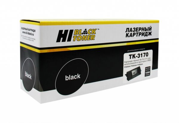 Тонер-картридж Hi-Black (HB-TK-3170) для Kyocera P3050dn/P3055dn/P3060dn, 15,5K, с/ч