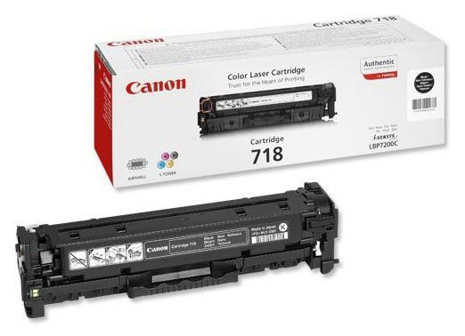 Заправка картриджа Canon LBP-7200C, MF8330C/ MF8350C (718Вk)черный (3400 стр.)