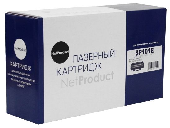Картридж NetProduct (N-SP101E) для Ricoh Aficio SP 100/100SF/100SU, 1,2K