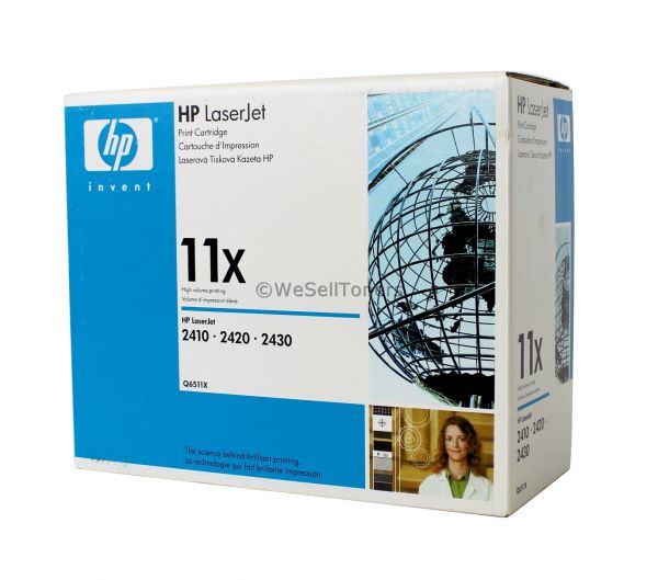 Заправка картриджа HP LaserJet 2410 / 2420 / 2430 (Q6511X) (12000 стр.)