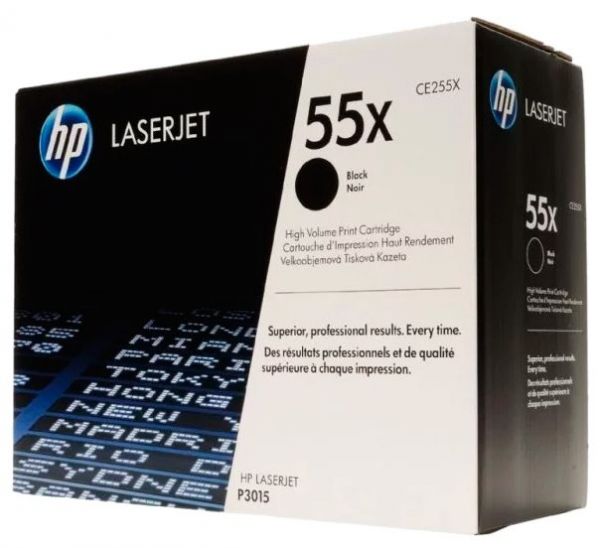Заправка картриджа HP LaserJet P3015/M521 (CE255X) (12500 стр.)