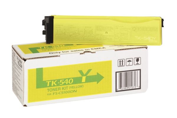 Заправка картриджа Kyocera FS-C5100 (TK-540Y) желтый (4000 стр.)