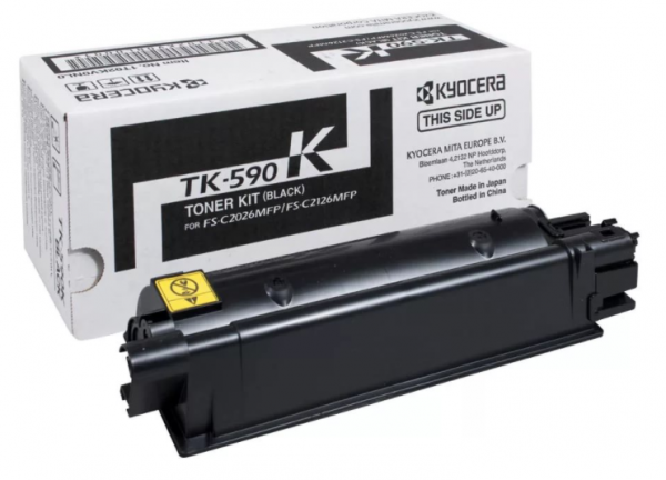 Заправка картриджа Kyocera FS-C2026/C2126/C2526/C2626/C5250/P6026/P6526(7000 стр.) TK-590K черный