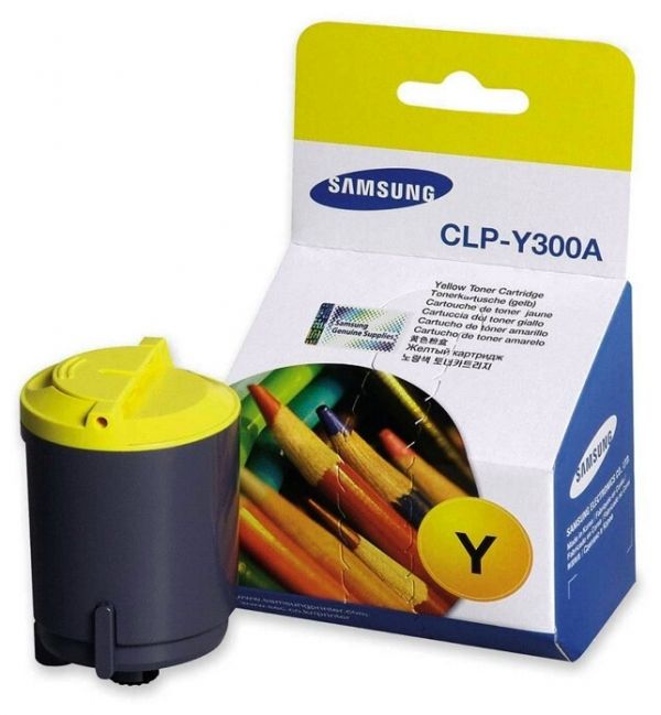 Заправка картриджа Samsung CLP-300/300N/CLX-2160/3160N/3160FN (CLP-Y300A) желтый (2000 стр.)
