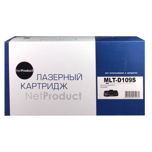 Картридж NetProduct (N-MLT-D109S) для Samsung SCX-4300/4310/4315, 2K