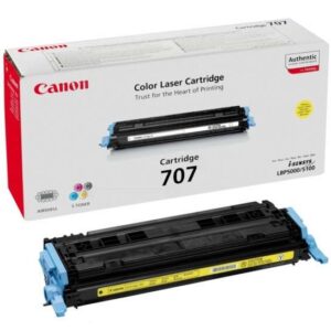 Заправка картриджа Canon LBP 5000/5100 (707Y)желтый (2000 стр.)
