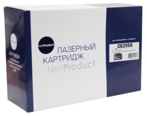 Картридж NetProduct (N-CE255X) для HP LJ P3015, 12,5K