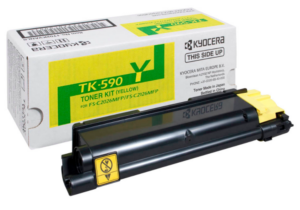 Заправка картриджа Kyocera FS-C2026/C2126/C2526/C2626/C5250/P6026/P6526(5000 стр.) TK-590Y желтый