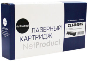 Тонер-картридж NetProduct (N-CLT-K404S) для Samsung Xpress C430/C430W/480/W/FN, Bk, 1,5K