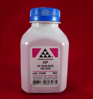 Тонер для картриджей CC533A/CE413A  AQC-234 Magenta (фл. 80г) AQC-США фас.Россия