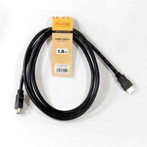 Кабель TV-COM HDMI19M to HDMI19M, цифровой, V1.4+3D, 1.8m